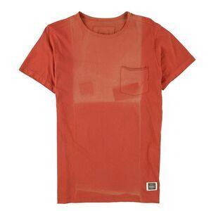 AMBIG Mens The Sherman Basic T-Shirt, Red, S, DM